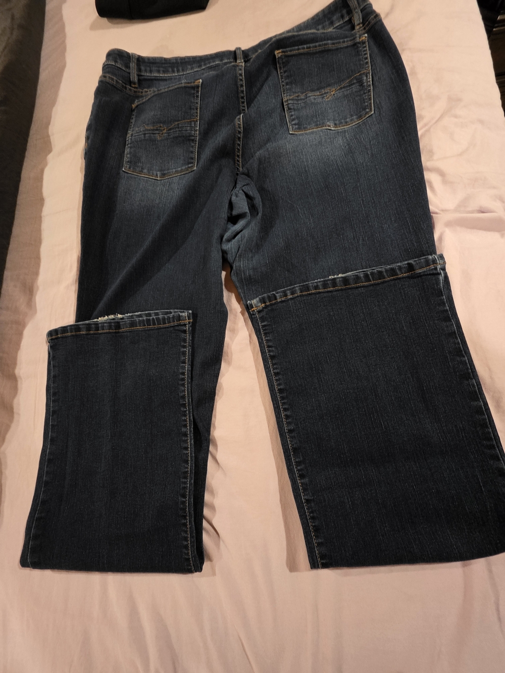 Dark Blue Women's Denim Jeans - Classic Straight Fit